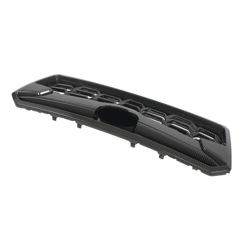 Solid Spare Front Bumper Grille For Subaru Crosstrek 2018 19 20 Plastic Black Carbon Fiber