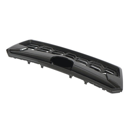 Solid Spare Front Bumper Grille For Subaru Crosstrek 2018 19 20 Plastic Black Carbon Fiber