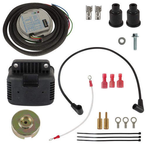 Solid Spare 53-660 Programmable Single Fire Ignition Kit For Shovelhead EVO Big Twin XL
