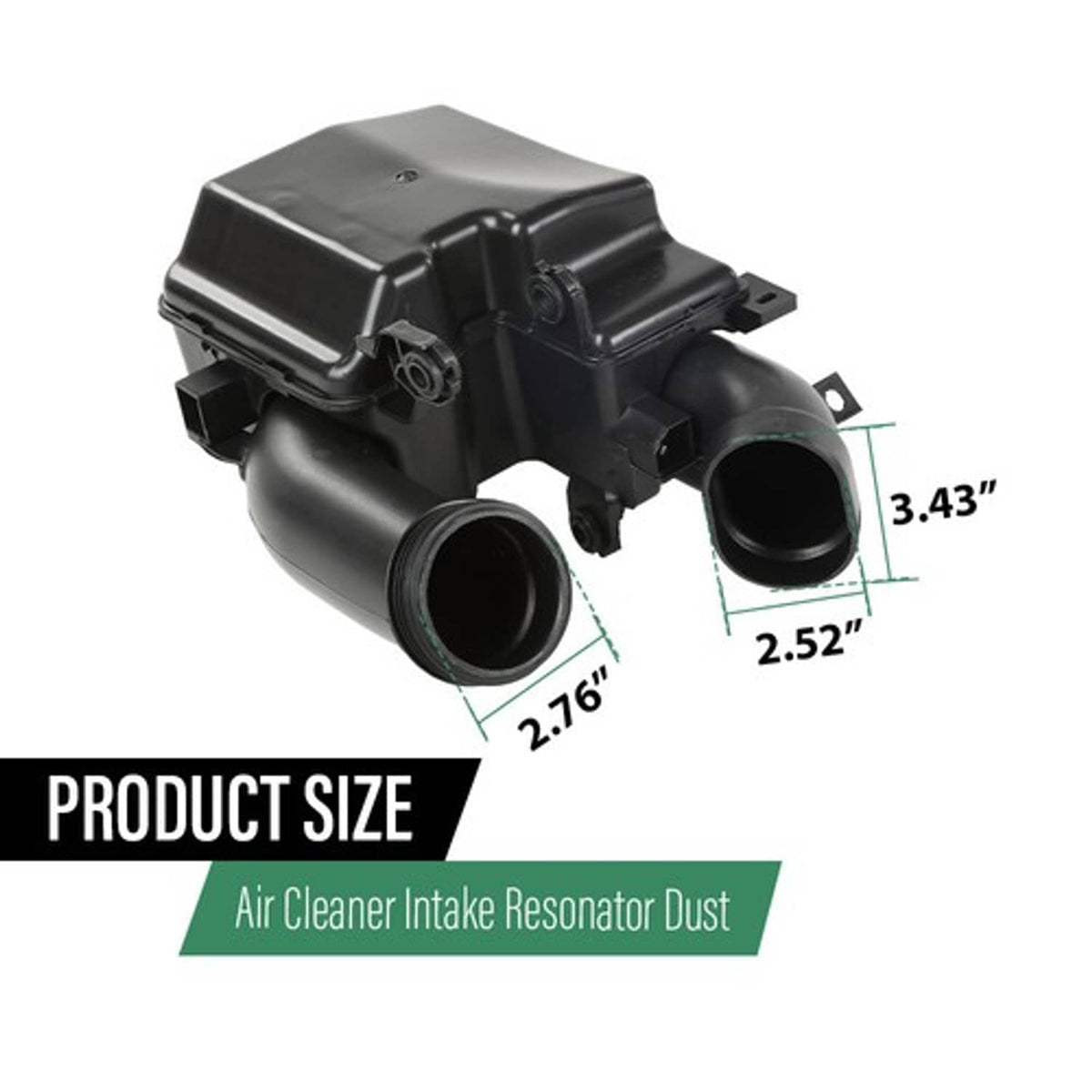 Solid Spare Fit For 2017-2020 Hyundai Elantra Air Cleaner Intake Resonator Dust 28220F2000