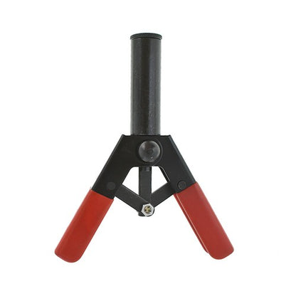 Solid Spare 41Pcs Plastic Poly Rivet Gun Quick Set Riveting Hand Tool W/ 40 Poly Rivets
