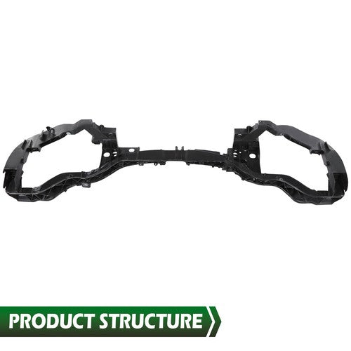 Solid Spare Radiator Support Upper Fit For 13-18 Ford C-MAX / 2013-2019 Escape Black