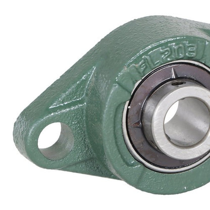 Solid Spare UCFL202-10 Pillow Block Flange Bearing 5/8" Bore 2 Bolt Solid Base 10PCS