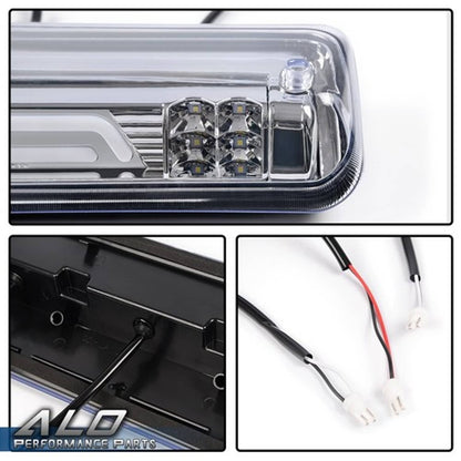 Solid Spare Fit For 04-08 Ford F-150 LED Third 3rd Tail Brake Stop Light Cargo Lamp Chrome