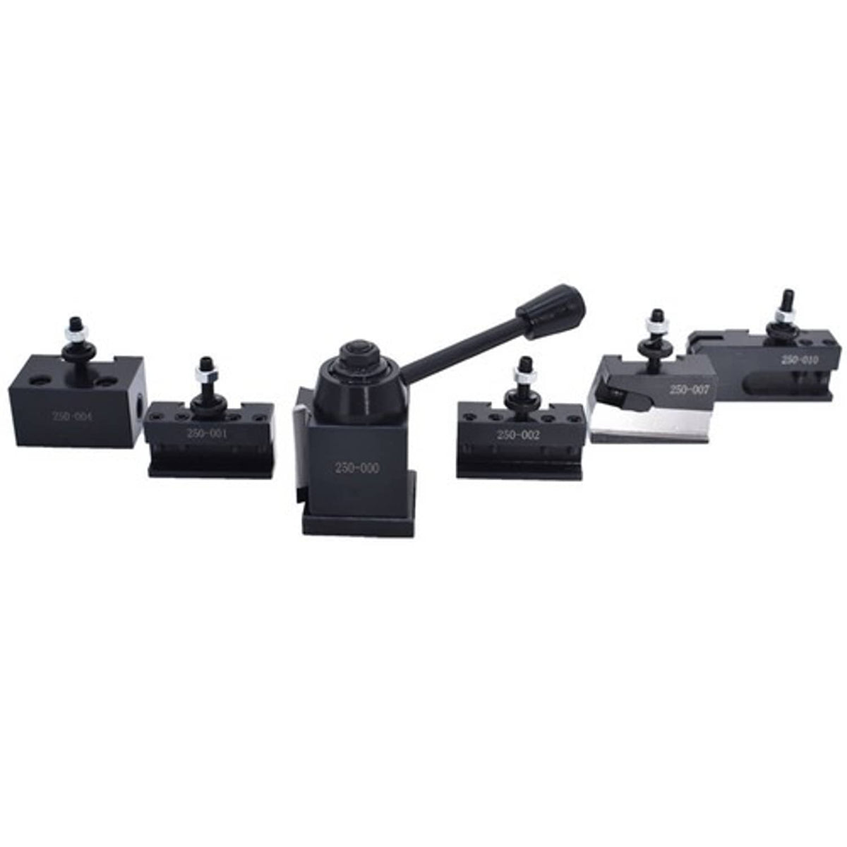 Solid Spare OXA 250-000 Quick Chang Wedge Type Tool Post Holder Set For Mini Lathe Up to 8"