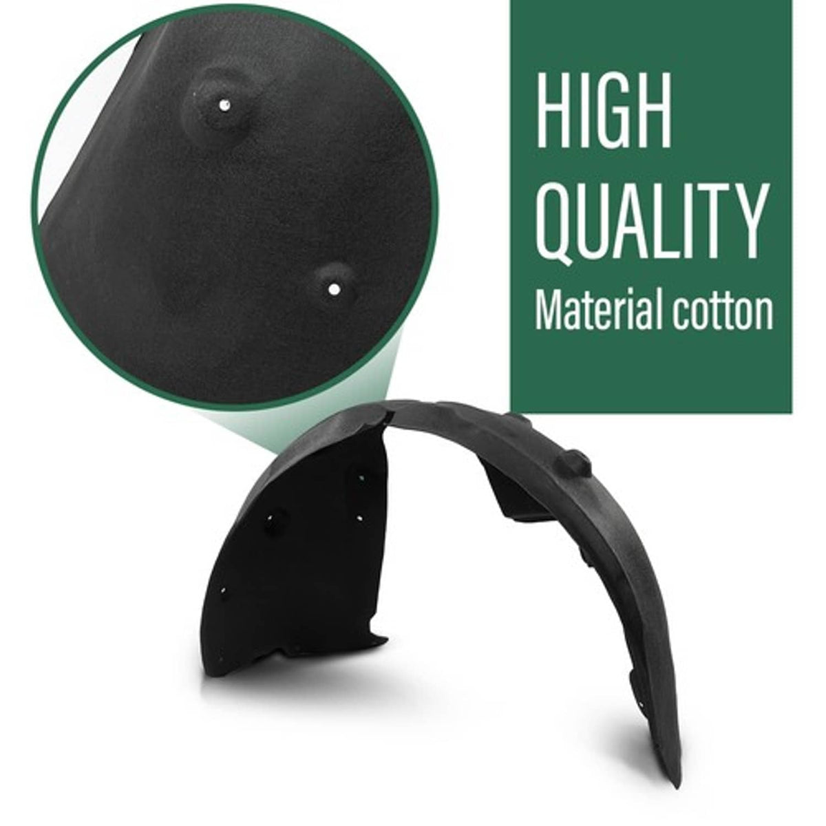Solid Spare Rear Right Fender Liner Inner Splash Shield Fit For 2016-2020 Tesla Model X