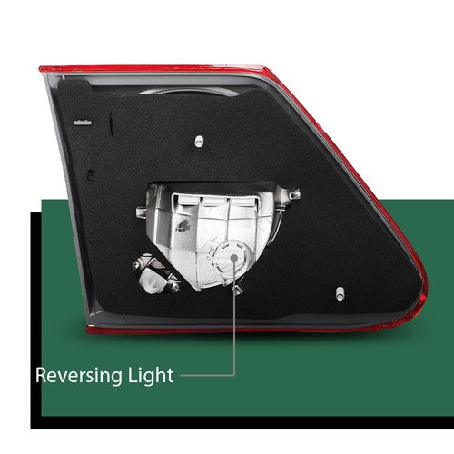 Solid Spare Rear Inner Tail Lights Fit For 2011 2012 2013 Toyota Corolla Left+Right Side
