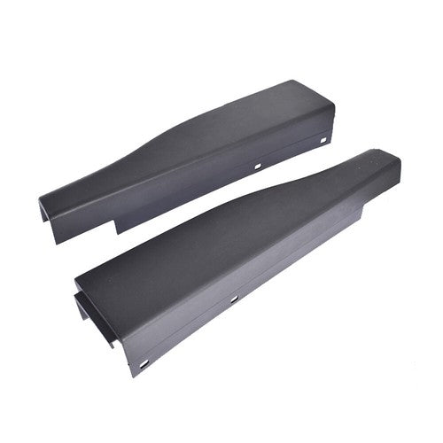Solid Spare Fit For Ford F250 F350 Left Right Kit Tailgate Molding Cap Trim Black Plastic