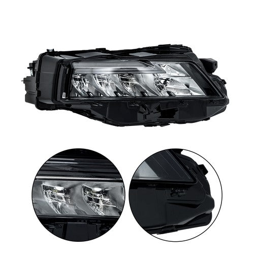 Solid Spare Clear Lens Single Right Side For Nissan Rogue S 2021-2023 Headlight Replacement