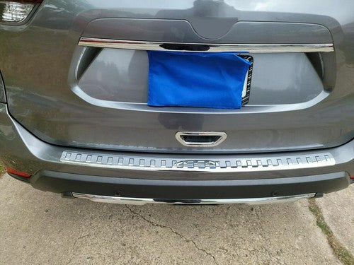 Solid Spare New For 2014-2020 Nissan Rogue Chrome Rear Bumper Protector Cover Scratch Exact