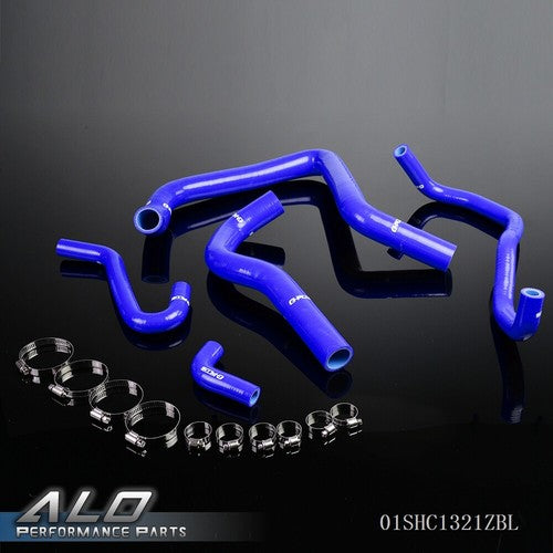 Solid Spare Silicone Radiator Hose Kit Fit For Honda Acura Integra DC2 DB6/DB8 B18C Blue