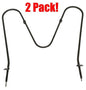 Solid Spare (2) Oven Heating Element for Kenmore 316075104, 316075103