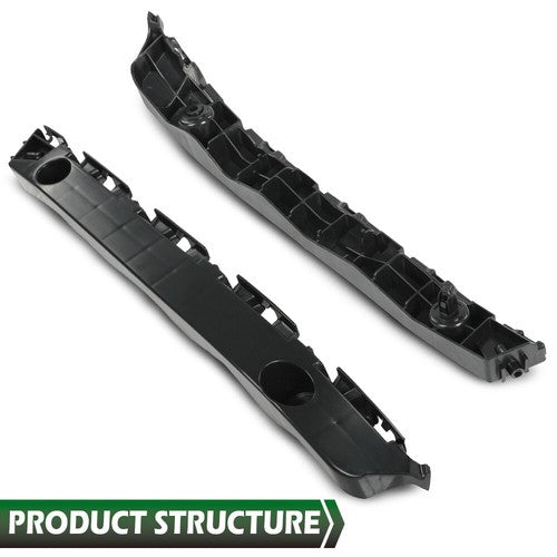 Solid Spare Fit For 2011-2020 Toyota Sienna Front Bumper Cover Retainer Brackets Pair