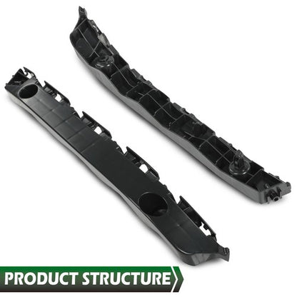 Solid Spare Fit For 2011-2020 Toyota Sienna Front Bumper Cover Retainer Brackets Pair