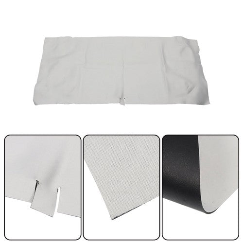 Solid Spare Front Seat Covers Protector Cushion Black Fit For Club Car Precedent Golf Cart