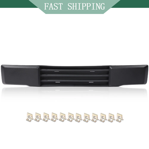 For 2015 2016 2017 Ford F150 Front Bumper Cover Lower Grille Trim Panel Black