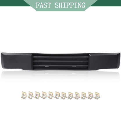 For 2015 2016 2017 Ford F150 Front Bumper Cover Lower Grille Trim Panel Black
