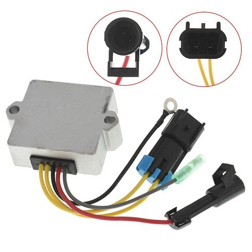 Solid Spare For Mercury 4 Stroke 25 30 40 50 60 HP New Voltage Regulator Rectifier 893640T01