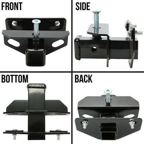 Solid Spare Rear Trailer Tow Hitch Receiver For Dodge Ram 2003-2018 1500/2003-2013 2500 3500