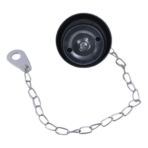 Solid Spare 2" Oil Filter Cap w/Chain 107981 for CASE D-429 Komatsu MX09 Doosan MEGA 500-V