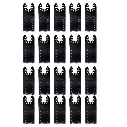 Solid Spare 20 Pcs 35-89mm Oscillating Saw Blades Fits For Precision Wood and Plastic