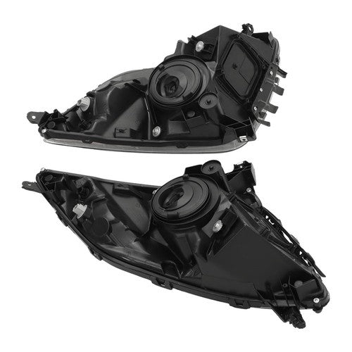 Solid Spare Headlight Black For Toyota Prius 2006 2007 2008 2009 Headlamp Left+Right Side