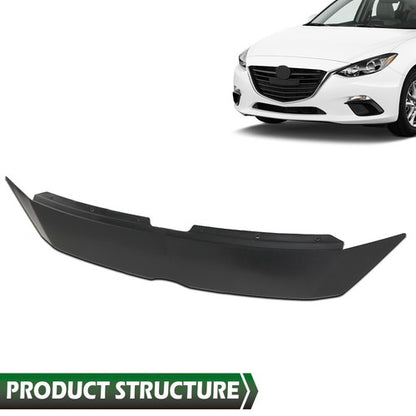 Solid Spare MA1201100 Front Upper Grille Cover Molding Fit For 2014-2016 Mazda 3 & 3 Sport