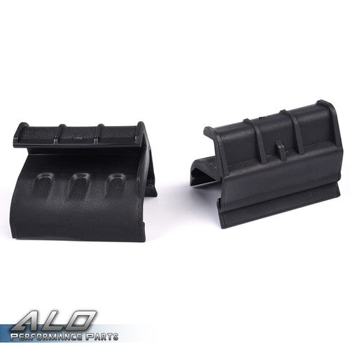 Solid Spare Fit For 07-18 Jeep Wrangler JK Black Rear Window Soft Top Retainers Clips