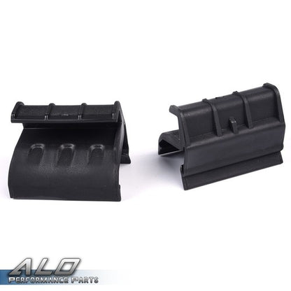 Solid Spare Fit For 07-18 Jeep Wrangler JK Black Rear Window Soft Top Retainers Clips