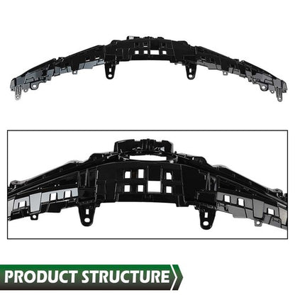 Solid Spare Fit For 2018 2019 2020 Toyota Camry SE XSE Front Bumper Upper Grille Grill Black