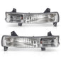 Solid Spare Fit For 18-21 Jeep Compass Front Bumper Parking Lights Left+Right Side