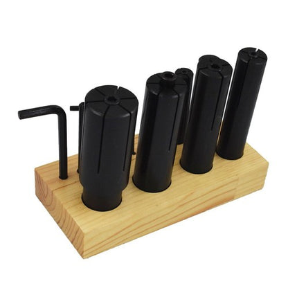 Solid Spare 8 Pcs Expanding Arbor Set Mandrels 1/4" to 1-1/4" High Precision