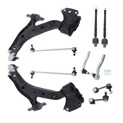 Solid Spare For Honda CR-V 12-14 10× Front Lower Control Arms Tie Rod Sway Bar Link MS601174