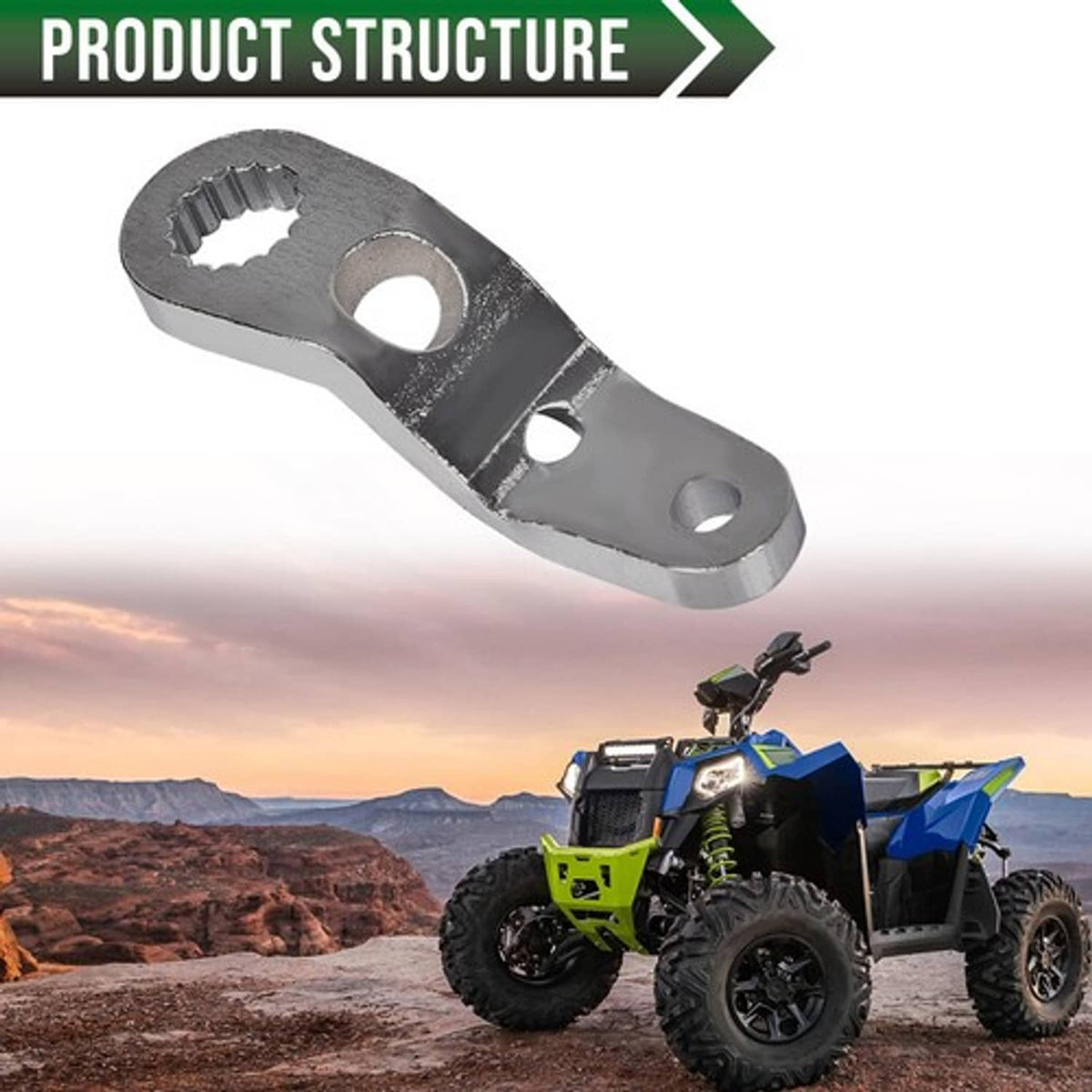 Solid Spare FIT FOR POLARIS SPORTSMAN SCRAMBLER 550 850 1000 3234724 SHIFTER BELLCRANK