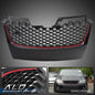 Solid Spare Front Bumper Upper Honeycomb Grille Fit For 2006-2009 VW GTI GLI Jetta MK5