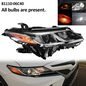 Headlight RH W/Bulb For 2018-2024 Toyota Camry SE LE Passenger Side 8111006C40