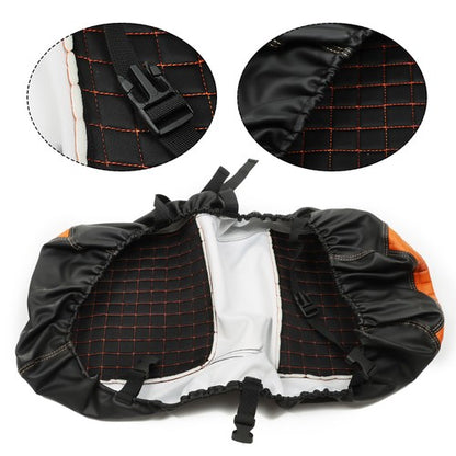 Solid Spare 4Pcs Front & Rear Fits For Yamaha Drive/Drive 2 2007-UP Seat Covers Golf Cart