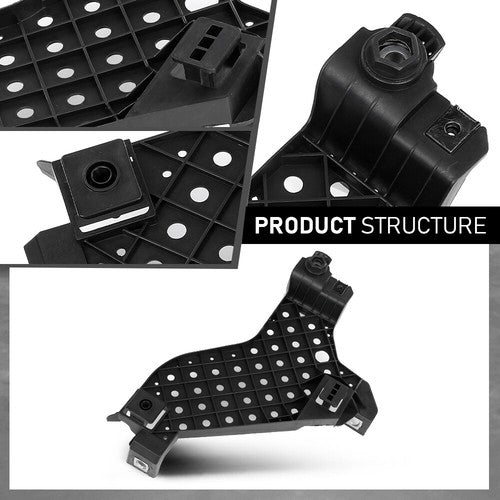Solid Spare Fit For 2013-2018 Audi Q3 Quattro Headlight Support Bracket Retainer Plate Left