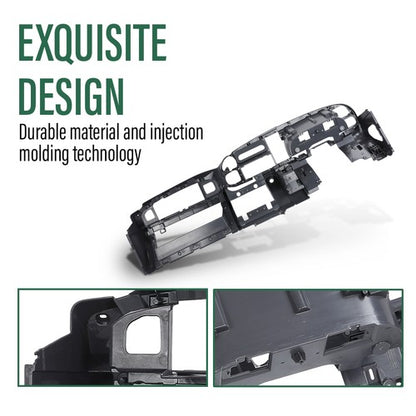 Solid Spare Fit For 1998-2001 Dodge Ram Dashboard Dash Core Structure Frame Mount Gray