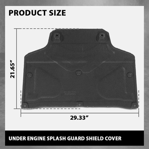 Solid Spare Fit For 2018-2024 Audi Q5 SQ5 Engine Splash Shield Guard Under Cover 80B863822A