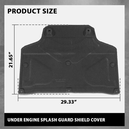 Solid Spare Fit For 2018-2024 Audi Q5 SQ5 Engine Splash Shield Guard Under Cover 80B863822A