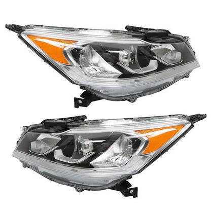 Solid Spare W/LED DRL RH+LH For Honda Accord EX/EX-L/Sport Sedan 2016-17 Headlights Assembly