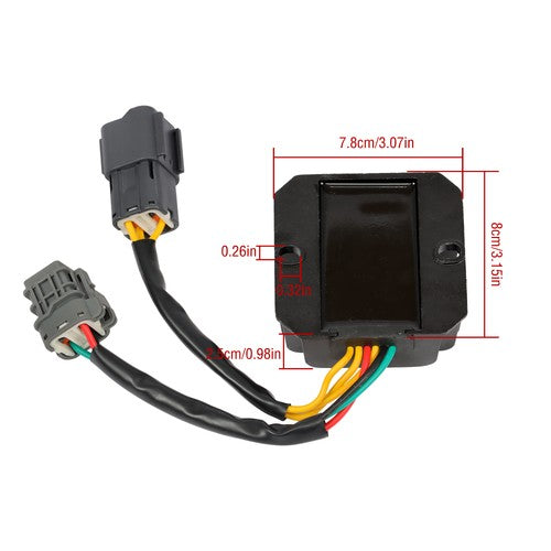 Solid Spare Regulator 31600-LBA7-900 For Kymco Maxxer KXR MXU Mongoose 50 150 250 300