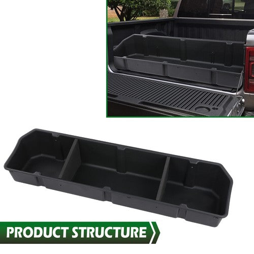Solid Spare Fit For 19-23 Ram 1500/2500/3500 Rear Truck Bed Storage Cargo Organizer