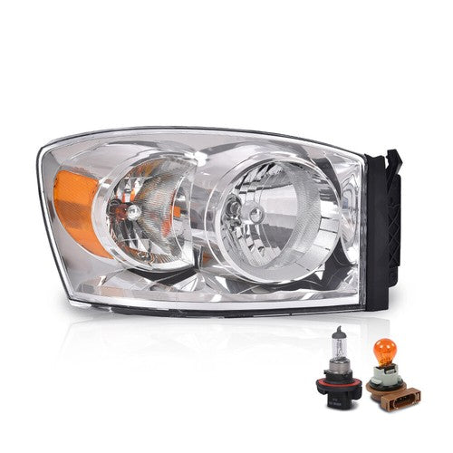 Solid Spare Fit For 07-10 Dodge Ram Truck Front Driving Headlight Lamp Right CH2503180