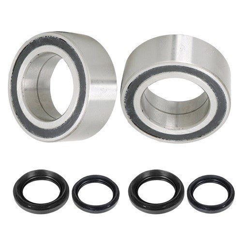 Solid Spare Fit For Honda TRX420 Rancher 420 4x4 Two Front Wheel Bearing Seal Kits 2008