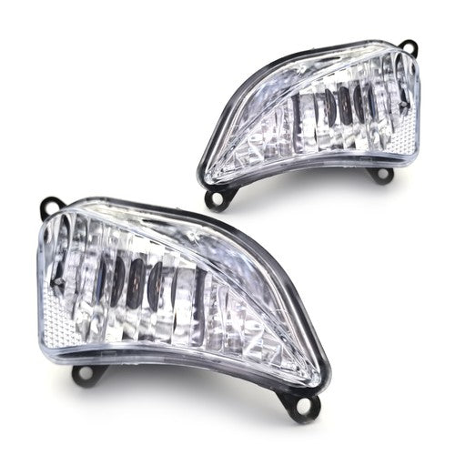 Pair For 2013 2014 2015 Toyota Avalon Front Fog Light Covers & Turn Signal Lamps