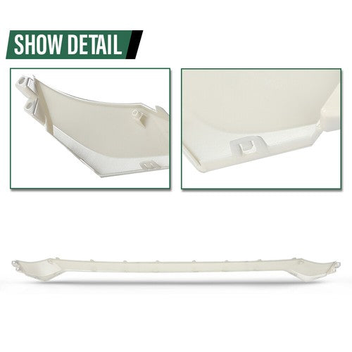 Solid Spare Fit For 19-20 Hyundai Santa Fe 86374S2010 Front Upper Bumper Molding Trim