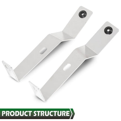 Solid Spare Aluminum Rear Fender Brace Stays Bracket Fit For 87-06 Yamaha Banshee 350 YFZ350