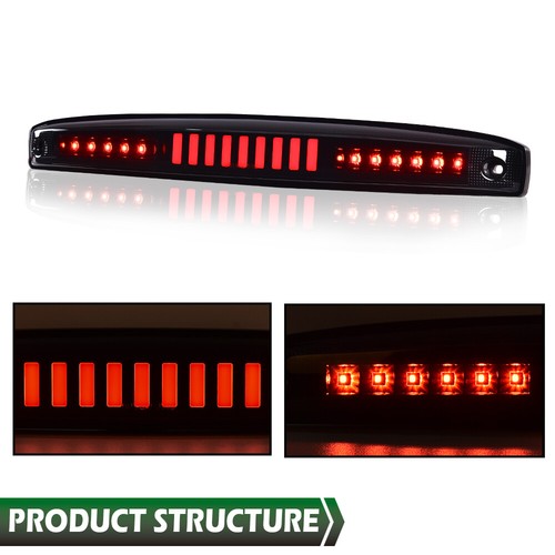 Solid Spare Fit For 2003-2006 Dodge Ram 2500 3500 LED Rear Center Tailgate Brake Light